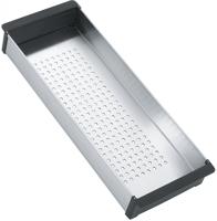 Franke 112.0659.398 Strainer Bowl  StB SS synt. border 158,4x416x53,5mm Sink Accessory Stainless steel