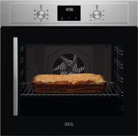 AEG BCX335R11M 3000 SurroundCook Catalytic Built-in Single Electric Oven Stainless steel