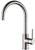 1810 CHI/20/SS Chiemsee Curved Spout Tap Stainless steel