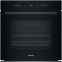 Hotpoint HCW6O7HTSBUK Microwave + HOI68PT1SBUK Built in Single Elec Oven ( Built-In Combi Pack ) Black