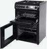 Hotpoint HAG60K NEWSTYLE 60cm Freestanding Gas Cooker Black