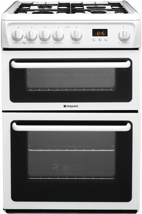 Hotpoint HAG60P NEWSTYLE  60cm Freestanding Gas Cooker White
