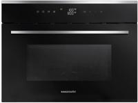 Rangemaster RMB45MCBL/SS Combi 45cm 1000W + RMB6013PBL 13 Function + Pyrolytic Single Oven ( Built-In Combi Pack ) Stainless steel
