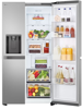 LG Duplication American Style Fridge Freezer Prime Silver