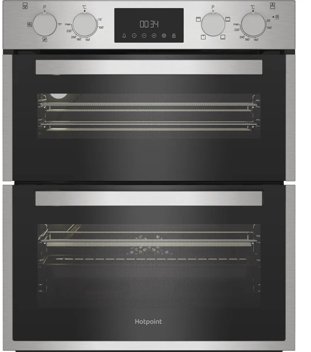 Hotpoint DUH10DIX Fan Built-Under Double Electric Oven Inox