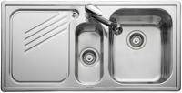 Leisure PL9852L Proline 1.5 Bowl Inset Sink Stainless steel