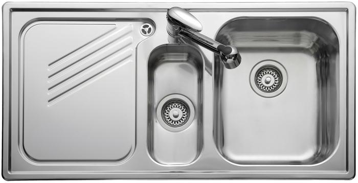 Leisure PL9852L Proline 1.5 Bowl Inset Sink Stainless steel