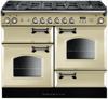 Rangemaster INC110DFFCR 122770 Infusion Classic 110 Dual Fuel Range Cooker Cream (Chrome Trim)
