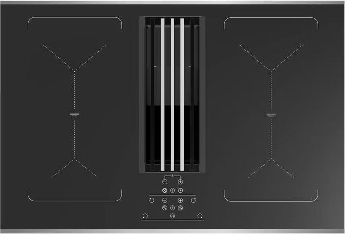 CATA ICONFXP75DDS 77cm 4 Zone Flex  Venting Induction Hob Black