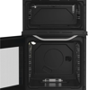 Hotpoint HTG5GCW 50cm Twin Freestanding Gas Cooker White