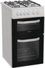 Hotpoint HTG5GCW 50cm Twin Freestanding Gas Cooker White