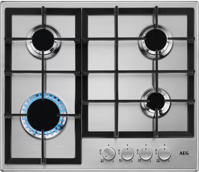 AEG HGE64200SM 3000 Slim line 60cm Gas Hob Stainless steel