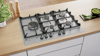 NEFF T27CIS8N0 N 70 75cm 5 Burner Gas Hob Stainless steel