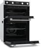 Montpellier DO3570IB 60cm 'A/A Rated' Built-in Double Electric Oven Stainless steel