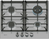 NEFF T26CIH8N0 N 70 60cm 4 Burner Gas Hob Stainless steel