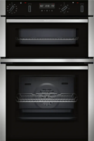 NEFF U2ACH7AN7B N 50 Built-in Double Electric Oven Stainless steel