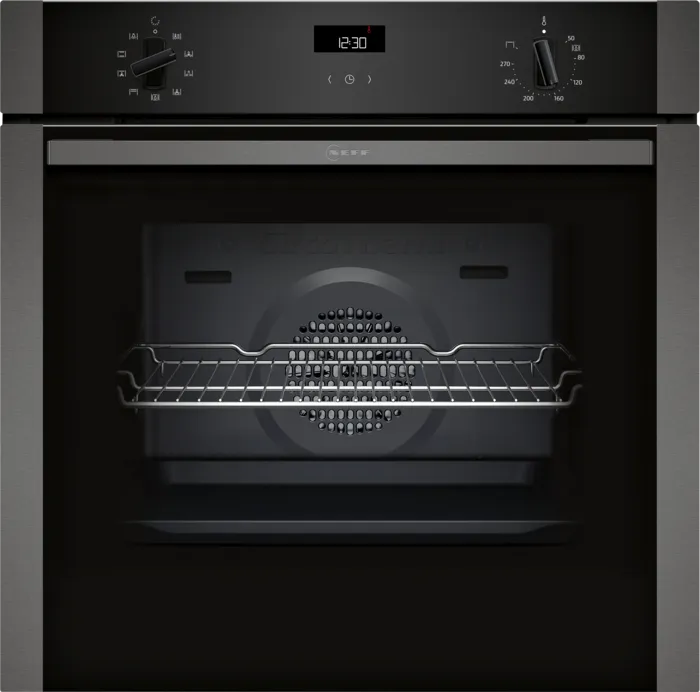 NEFF B1ACE4AG3B N 50  60 x 60 cm Built-in Single Electric Oven Graphite