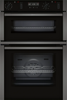 NEFF U2ACH7AG7B N 50 Built-in Double Electric Oven Graphite