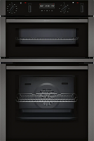 NEFF U2ACH7AG7B N 50 Built-in Double Electric Oven Graphite