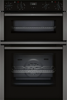 NEFF U1ACE2AG3B N 50 Built-in Double Electric Oven Graphite