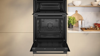 NEFF U1ACE2AG3B N 50 Built-in Double Electric Oven Graphite