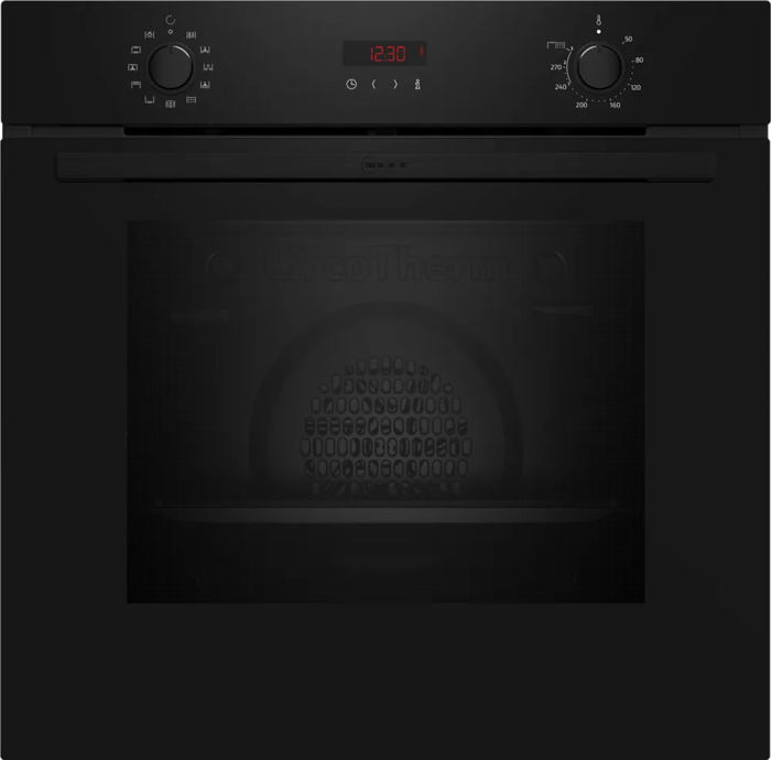 NEFF B2DCG7AK3B N 30 60 x 60 cm Pyrolytic+Hydrolytic Built-in Single Electric Oven Black