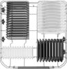 Teknix TX3FD618W 60cm 15 Place Settings - 3 Year Warranty Freestanding Dishwasher White