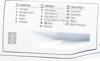 Hotpoint WMBF844P 60cm Freestanding Washing Machine White