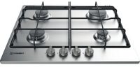 Indesit THP642IXI1 60cm 4 Gas Burner Gas Hob Stainless steel