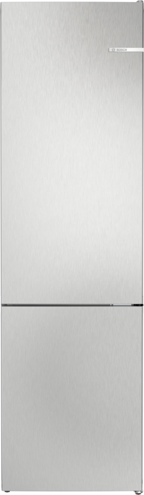Bosch KGN392LBFG Series 4 with freezer at bottom 203 x 60 cm 70 / 30 Total No Frost Freestanding Fridge-Freezer Stainless steel