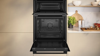 NEFF U1DCC0AK3B N 30 CircoTherm Built-in Double Electric Oven Black