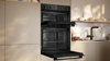 NEFF U1DCC0AK3B N 30 CircoTherm Built-in Double Electric Oven Black