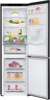 LG GBF3102EEP 343L NatureFRESH No Frost & Water Dispenser Freestanding Fridge-Freezer Matt Black