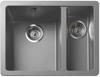 Rangemaster PAR3115DG Paragon Igneous Granite 1.5 Bowl Right-hand installation Undermount Sink Dove Grey