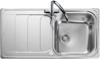 Rangemaster HS9851 Houston 1 Bowl with rains Reversible Inset Sink Stainless steel