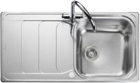 Rangemaster HS9851 Houston 1 Bowl with rains Reversible Inset Sink Stainless steel