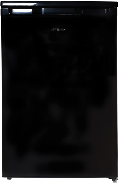 Statesman L255B Under Counter Larder 133 Litres Freestanding Fridge Black