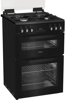 Hotpoint HDG6GDCB1 60cm Double Oven with Lid Freestanding Gas Cooker Black