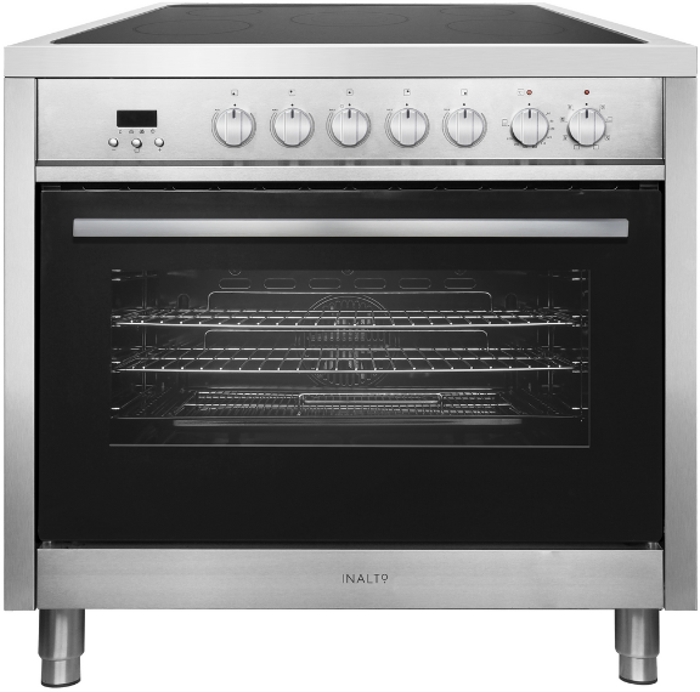 INALTO IR90ECSS 90cm Single Oven Electric Range Cooker Stainless steel