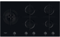 Whirlpool GOWL958NB W Collection 5 Burners 90cm Gas Hob Black