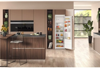 Hotpoint HTSD184011A1 Low Frost Tall with Ice Box Integrated Fridge White