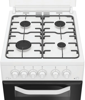 Hotpoint HDG5GCW 50cm Double Oven Freestanding Gas Cooker White