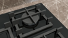 Siemens EP7A6QI40 iQ500 75cm Tempered glass Gas Hob Black