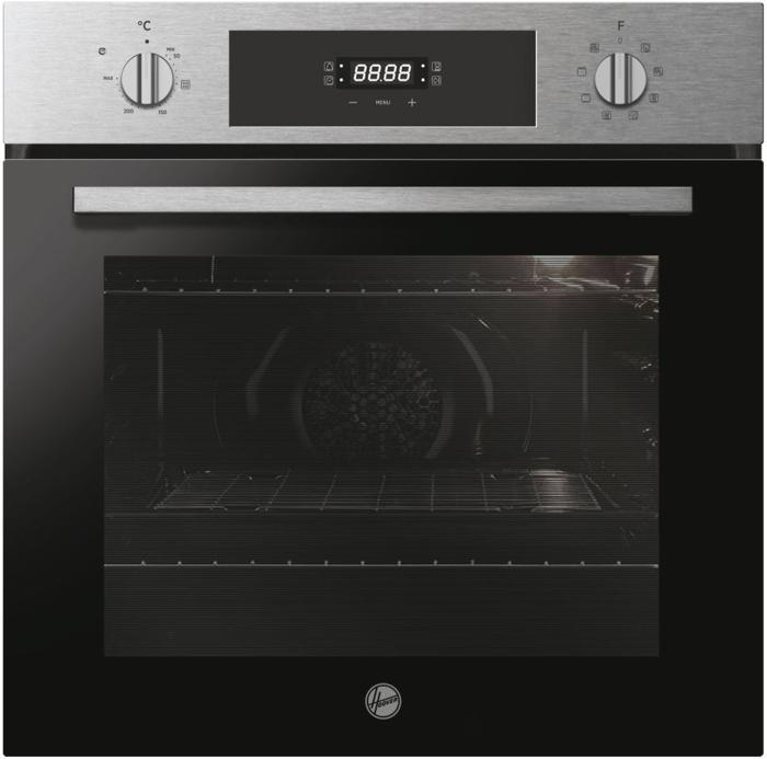 Hoover HOC3B3058IN Single Electric Oven + HI642CBB 4 Zone Induction Hob ( Oven and Hob Pack ) Stainless steel