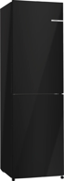 Bosch KGN27NBEAG Series 2 freezer at bottom 182.4 x 55 cm Freestanding Fridge-Freezer Black