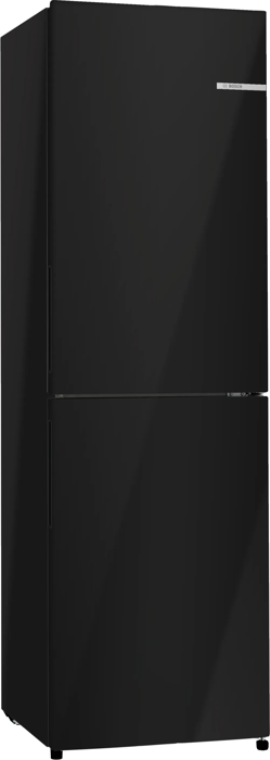 Bosch KGN27NBEAG Series 2 freezer at bottom 182.4 x 55 cm Freestanding Fridge-Freezer Black
