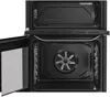 Hotpoint HDE6VDCAX 60cm Double Oven with Air Fry Freestanding Electric Cooker Inox