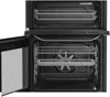 Hotpoint HDE6VDCAX 60cm Double Oven with Air Fry Freestanding Electric Cooker Inox