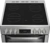 Hotpoint HDE6VDCAX 60cm Double Oven with Air Fry Freestanding Electric Cooker Inox
