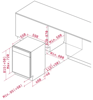 TEKA DW855FI 12 place settings and 5 washing programs 12 Place settings Integrated Dishwasher 